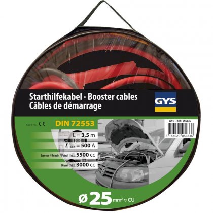 Startovací kabely GYS 500 A