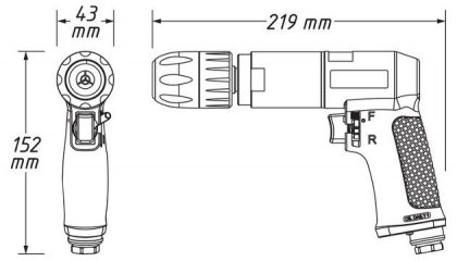 Pneumatická vrtačka HAZET 9030 P-1