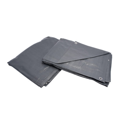 Zakrývací plachta zesílená PE s oky 200g/m2 | 10x15 m