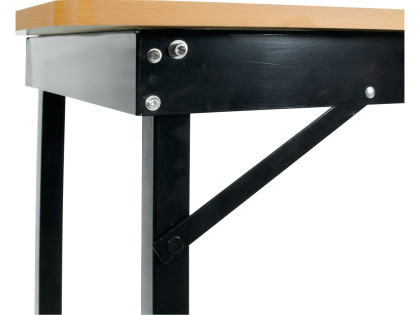 Stůl pracovní skládací, 100x60x80cm(d/š/v), nosnost až 100kg