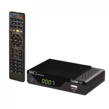 Set-top box EMOS EM190-S HD HEVC H265 (DVB-T2)