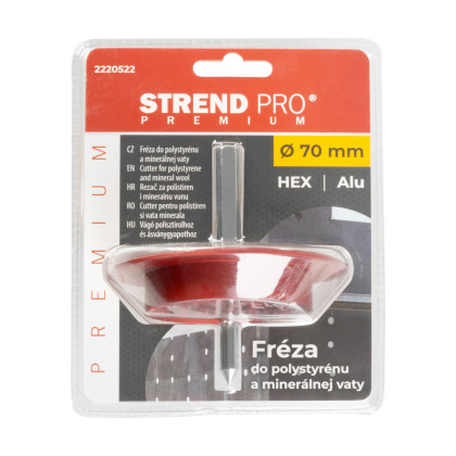 Fréza hliníková na polystyren | 70 mm