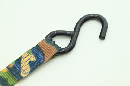 Popruh s ráčnou a háky 1ks 250daN 25mm x 5m KAMU