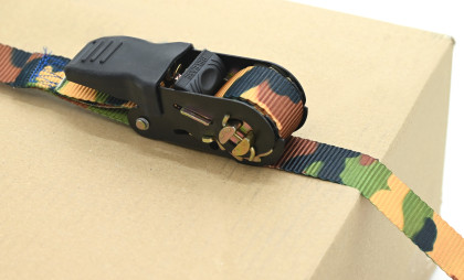 Popruh s ráčnou a háky 1ks 250daN 25mm x 5m KAMU