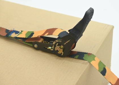 Popruh s ráčnou a háky 1ks 250daN 25mm x 5m KAMU