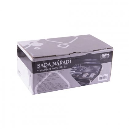 Kufr kovový s nářadím 106 ks