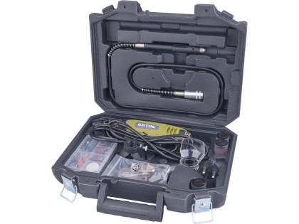 Bruska přímá s ohebným nástavcem, 210ks, 135W