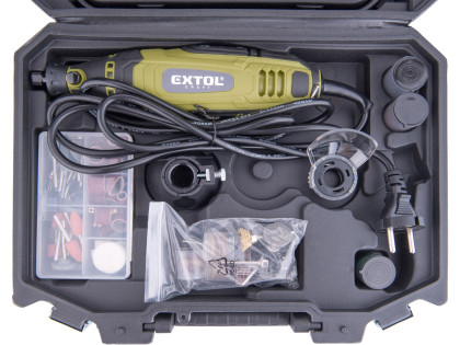 Bruska přímá s ohebným nástavcem, 210ks, 135W