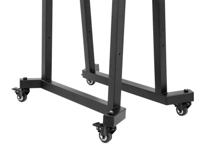 Pojízdný skládací stůl do dílny, 1400 x 650 x 900 mm, nosnost 150 kg