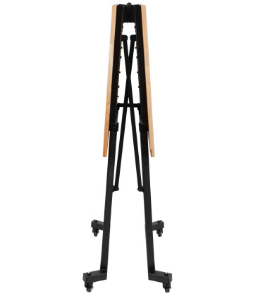 Pojízdný skládací stůl do dílny, 1400 x 650 x 900 mm, nosnost 150 kg