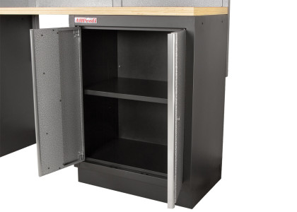 Sestava dílenského nábytku PROFI s vysokou úzkou skříní, 6 ks - AHP1300