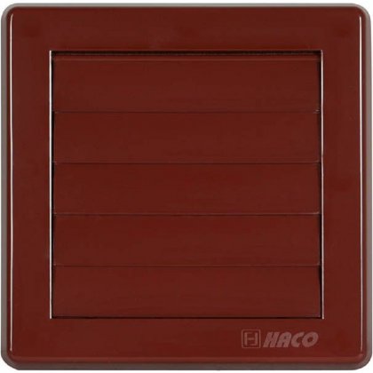 Větrací mřížka gravitační - VM 150x150 G/100 H hnědá