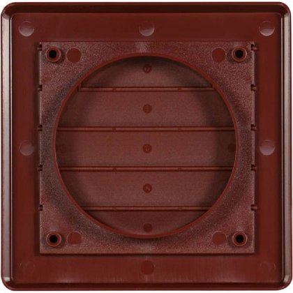 Větrací mřížka gravitační - VM 150x150 G/100 H hnědá