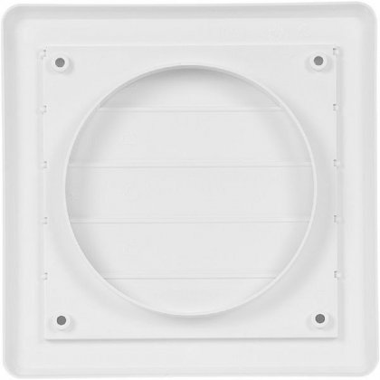 Větrací mřížka gravitační - VM 200x200 G/150 B bílá