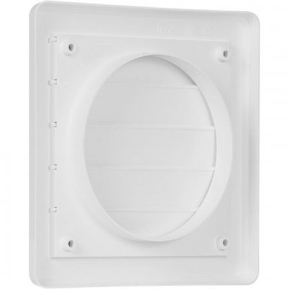 Větrací mřížka gravitační - VM 200x200 G/150 B bílá