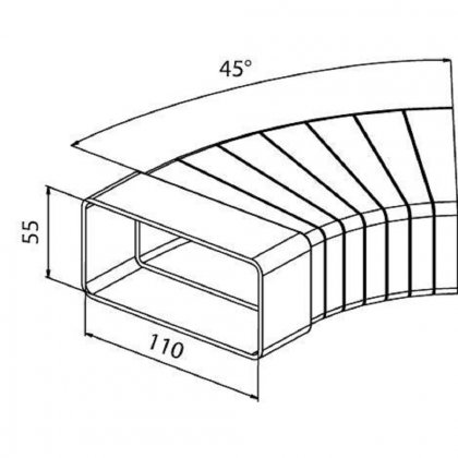 Úhelník HACO CKW 2x110x55