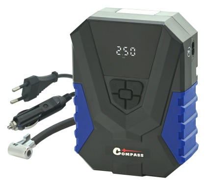 Kompresor 12/230V SPACE digitální se světlem + SOS