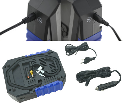 Kompresor 12/230V SPACE digitální se světlem + SOS