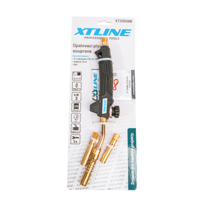 Plynová opalovací souprava | 3 kW + trysky 13, 14, 17 mm + hadice 1,5 m