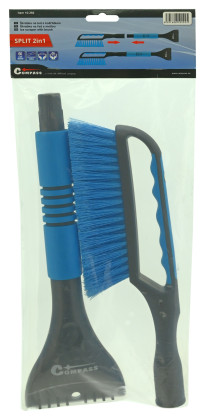 Škrabka s košťátkem 66cm SPLIT 2in1