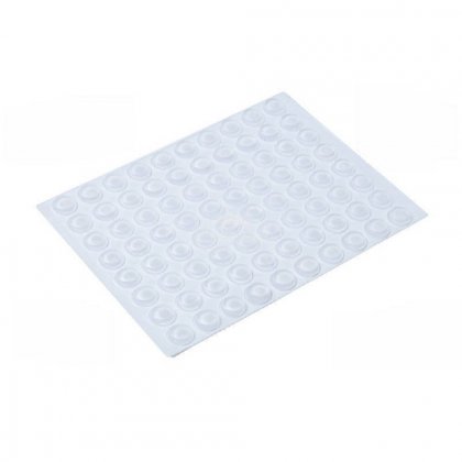ČOČKA  samolepící tlumící  10mm  transp.