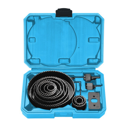 Sada vykružovacích korunek 16 dílů | 19-127 mm, plastový box