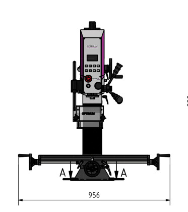 Vrtačko-frézka OPTImill MH 2 DV