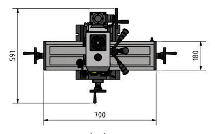 Vrtačko-frézka OPTImill MH 2 DV