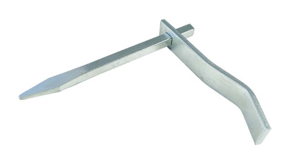 Skoba zednická hranatá 140 mm, pozinkovaná