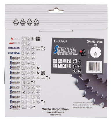 kotouč pilový dřevo Efficut 216x2x30mm 45Z = old E-06971