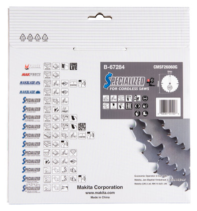 kotouč pilový dřevo Efficut 260x2.15x30mm 60Z = old B-67234