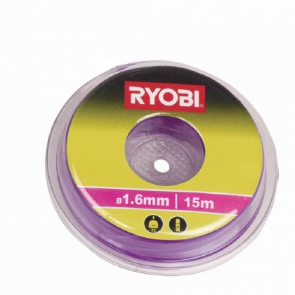 Struna pro univerzální použití Ryobi RAC101, 15m x 1,6mm, purpurová