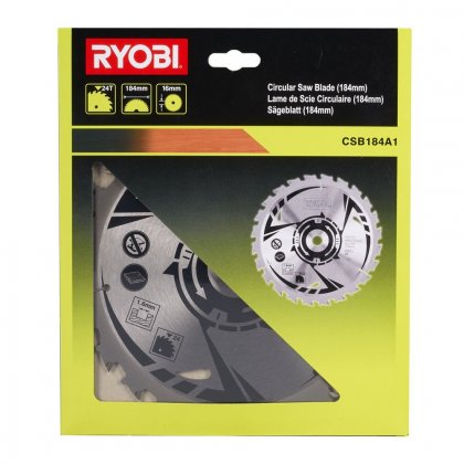 Pilový kotouč Ryobi CSB184A1, 184mm , 24z.,16mm