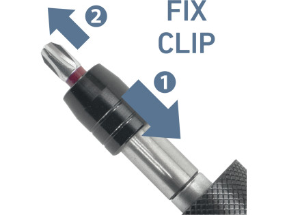 šroubovák momentový na hroty, 1/4", 1-6Nm