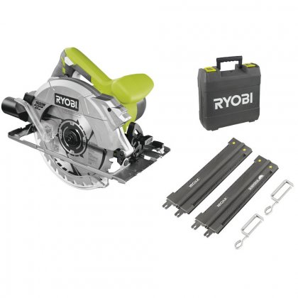 Okružní pila s laserem Ryobi RCS1600-KSR, 1600W, 190mm, 2x vodicí liš