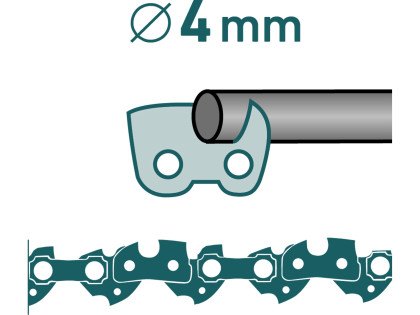 řetěz pro řetězové pily, 3/8', 1,3mm, role 1640 článků/30,5m