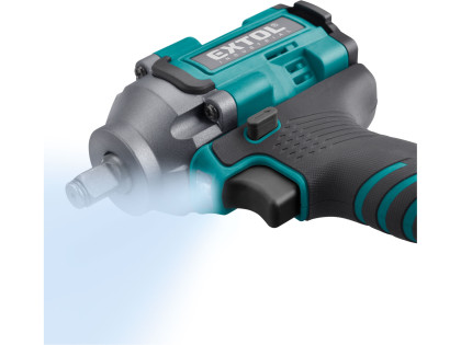 Utahovák rázový 1/2" aku SHARE20V, 500Nm, BRUSHLESS, bez baterie a nabíječky