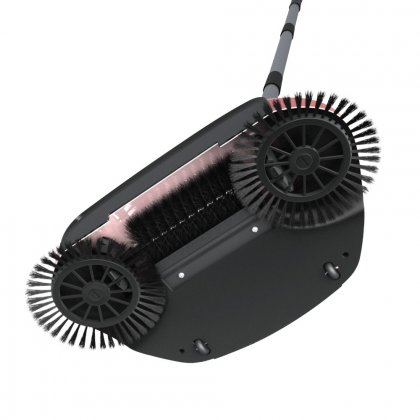 Mechanická metla Sandy EF1, chrom/růžová