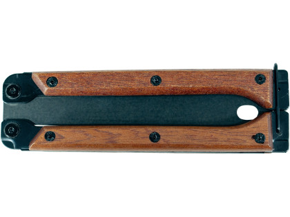 Pila zavírací/kapesní dvoubřitá, 300mm s dřevěnou rukojetí