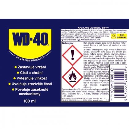 Univerzální mazivo WD-40 100ml