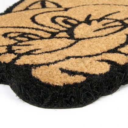 Kokosová vstupní rohož Happy Cat - 75 x 45 x 1,7 cm