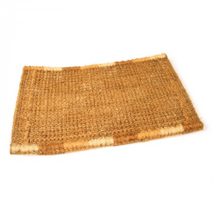 Kokosová vstupní rohož Squares - 75 x 45 x 4,7 cm