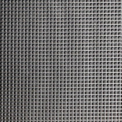 Černá gumová protiskluzová protiúnavová průmyslová rohož - 90 x 60 x 1 cm