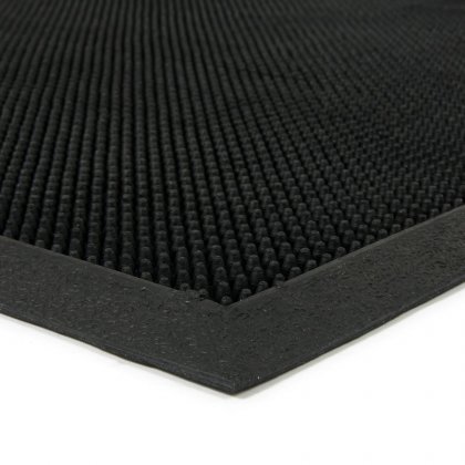 Gumová vstupní kartáčová rohož Rubber Brush - 100 x 60 x 1,2 cm