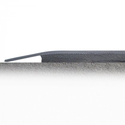 Černá gumová protiúnavová průmyslová rohož - 150 x 90 x 1 cm