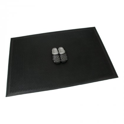Gumová protiskluzová protiúnavová průmyslová rohož Scraper - 170 x 110 x 0,6 cm