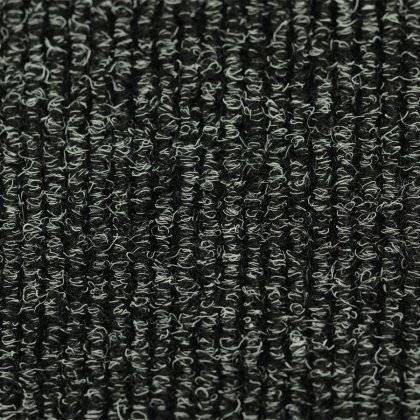 Textilní hliníková čistící vstupní vnitřní rohož Alu Low - 100 x 100 x 1 cm