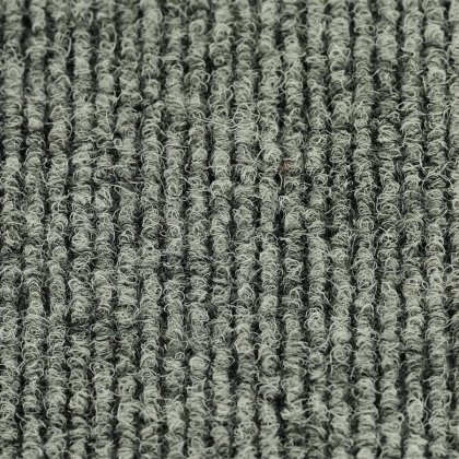 Textilní hliníková čistící vstupní vnitřní kartáčová rohož Alu Low Extra - 100 x 100 x 1 cm