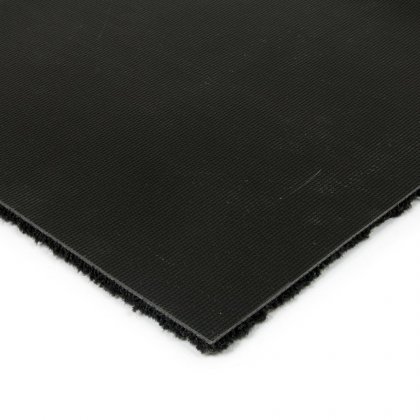 Černá kobercová vnitřní čistící zóna Cleopatra Extra - 50 x 100 x 1 cm