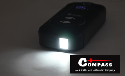 Powerbanka s funkcí JUMP STARTER 8.000mAh 1000A s Qi bezdrátovým nabíjením